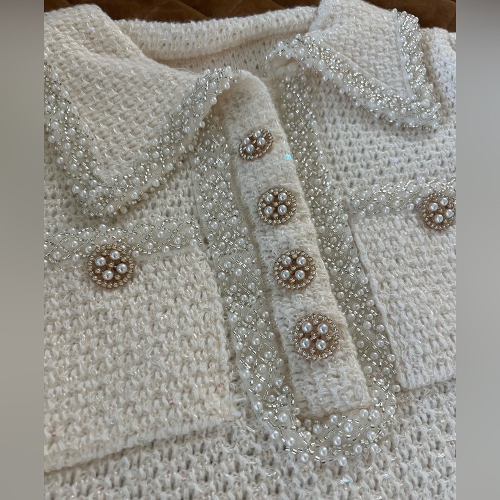 New Embellished Mini Dress Size XS/S